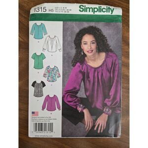 NEW Simplicity Pattern 1315 Women Size 6-14 Sewing